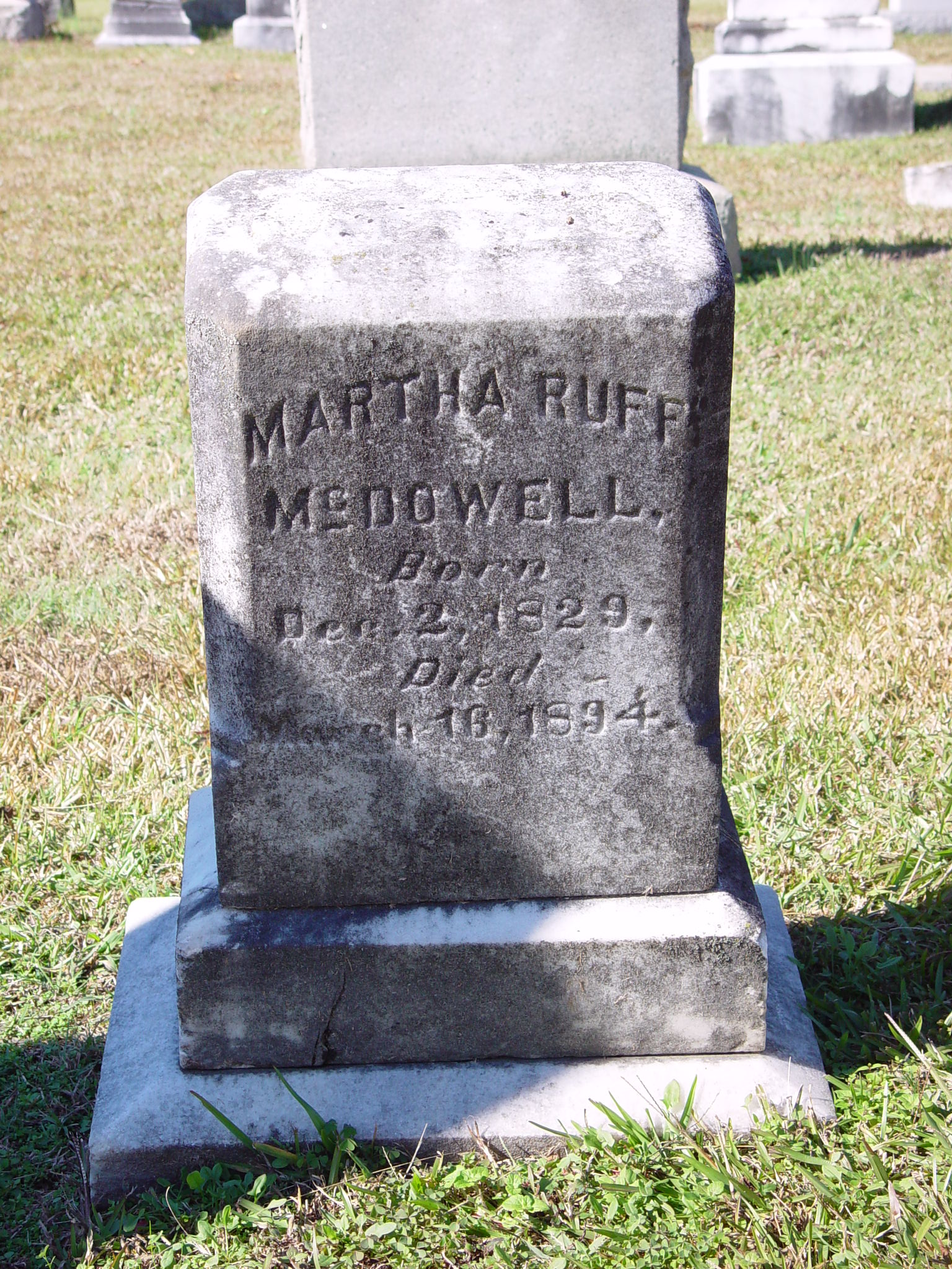 FCGS McDow-McDowall-McDowell Cemeteries