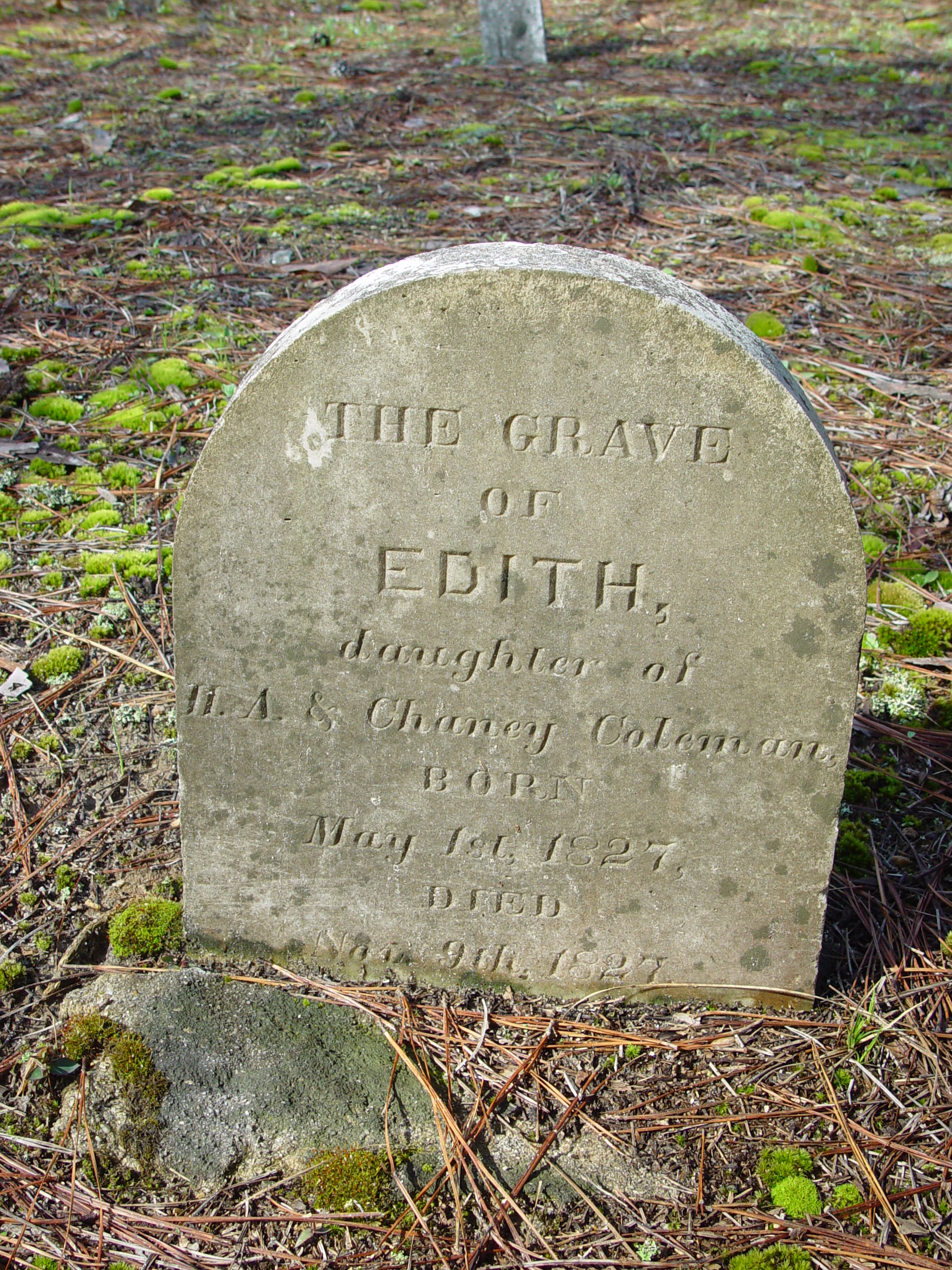 FCGS Coleman Tombstones