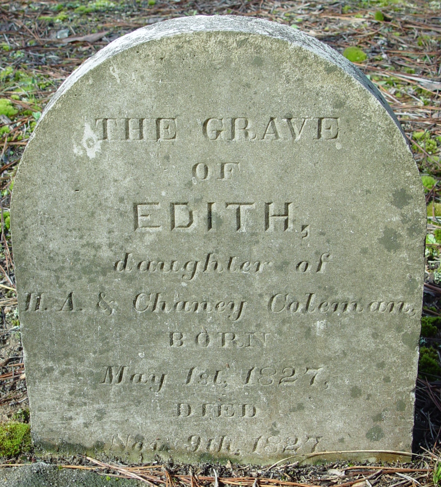 FCGS Coleman Tombstones