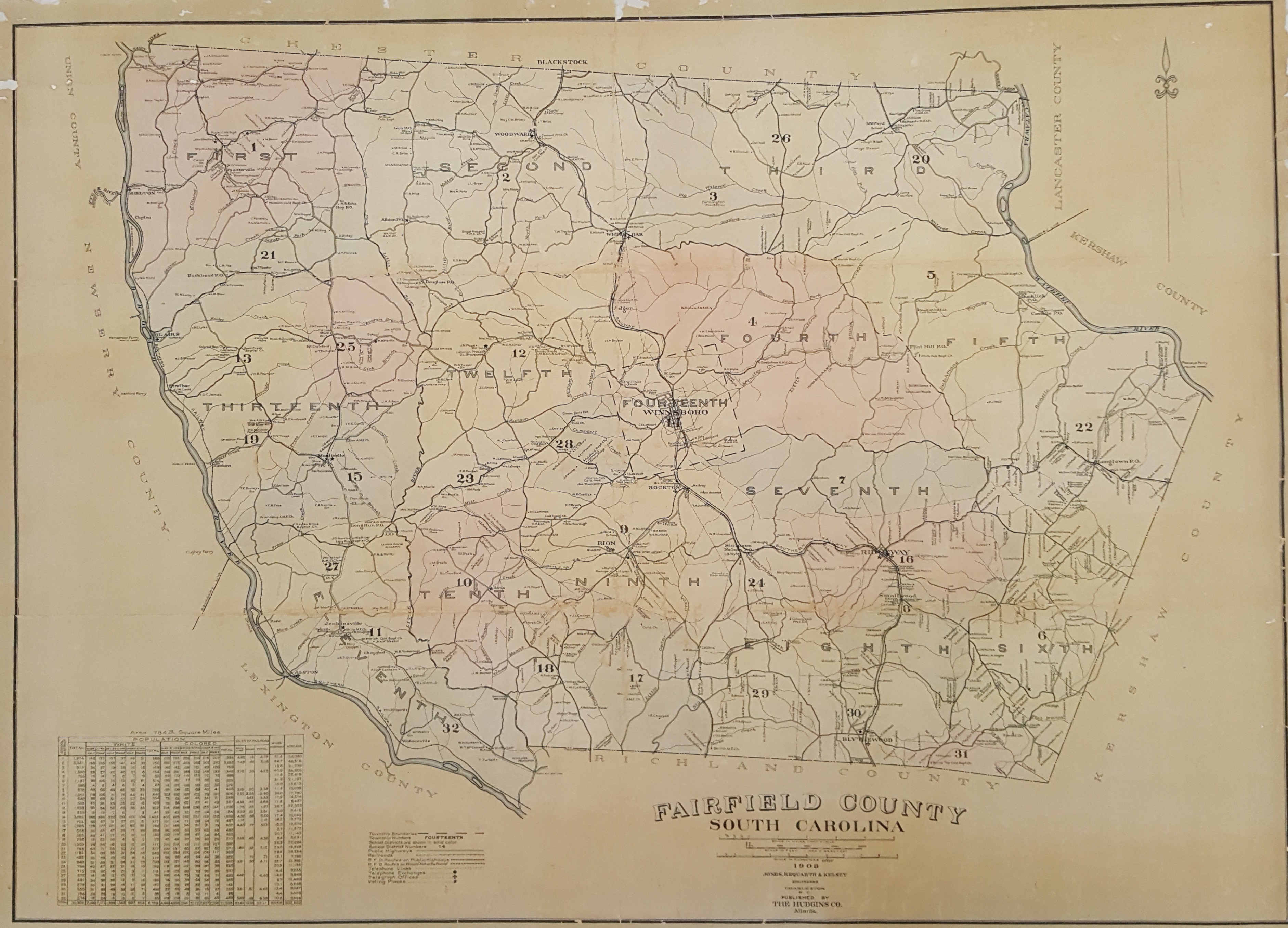 FCGS FC 1908 Map