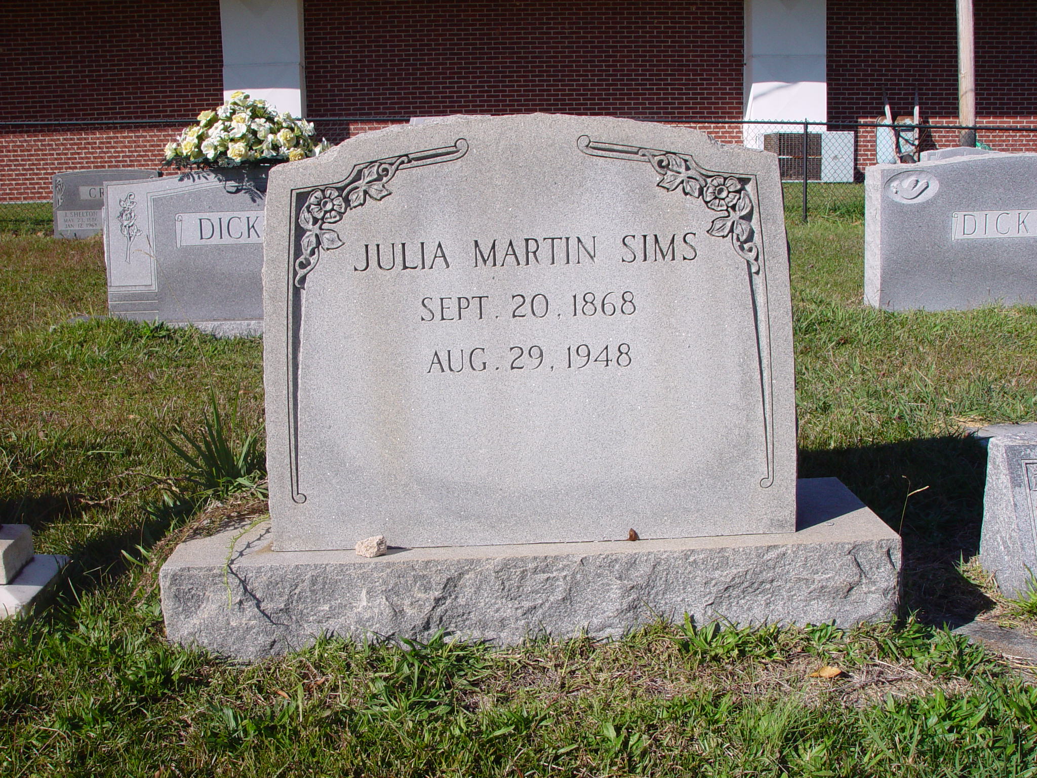 FCGS Simms-Sims Cemeteries
